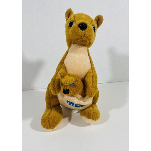 Arts Toy MDA Plush Kangaroo With Joey Baby Stuffed Animal Toy Promotion Gift - Picture 2 of 10